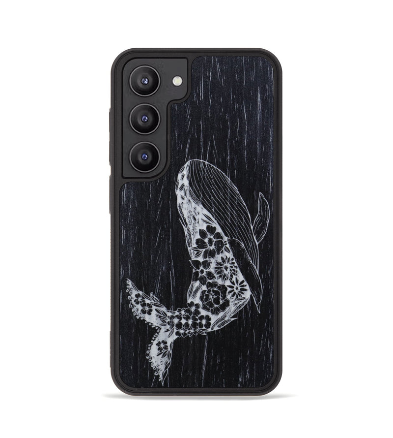 Galaxy S23 Wood Phone Case - Growth - Ebony (Curated)