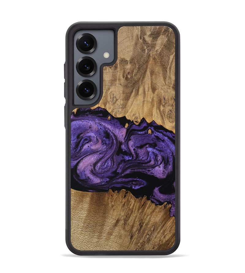 Galaxy S25 Plus Wood Phone Case - Kalani (Purple, 756898)