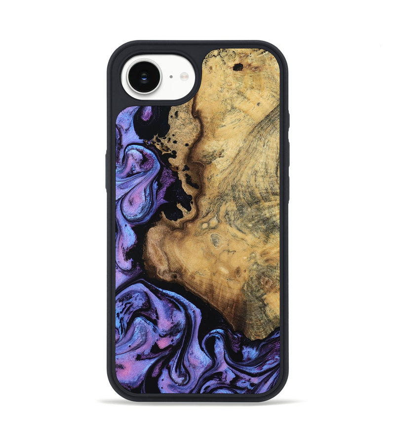 iPhone 16e Wood Phone Case - Lucien (Purple, 763801)