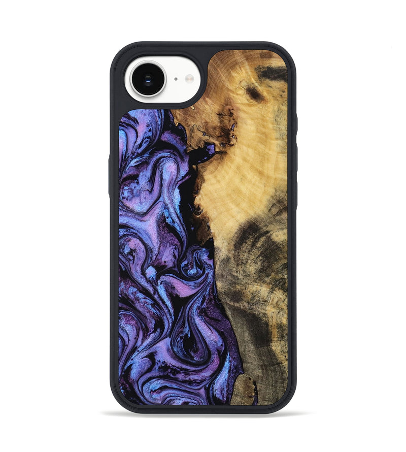 iPhone 16e Wood Phone Case - Darleen (Purple, 763829)