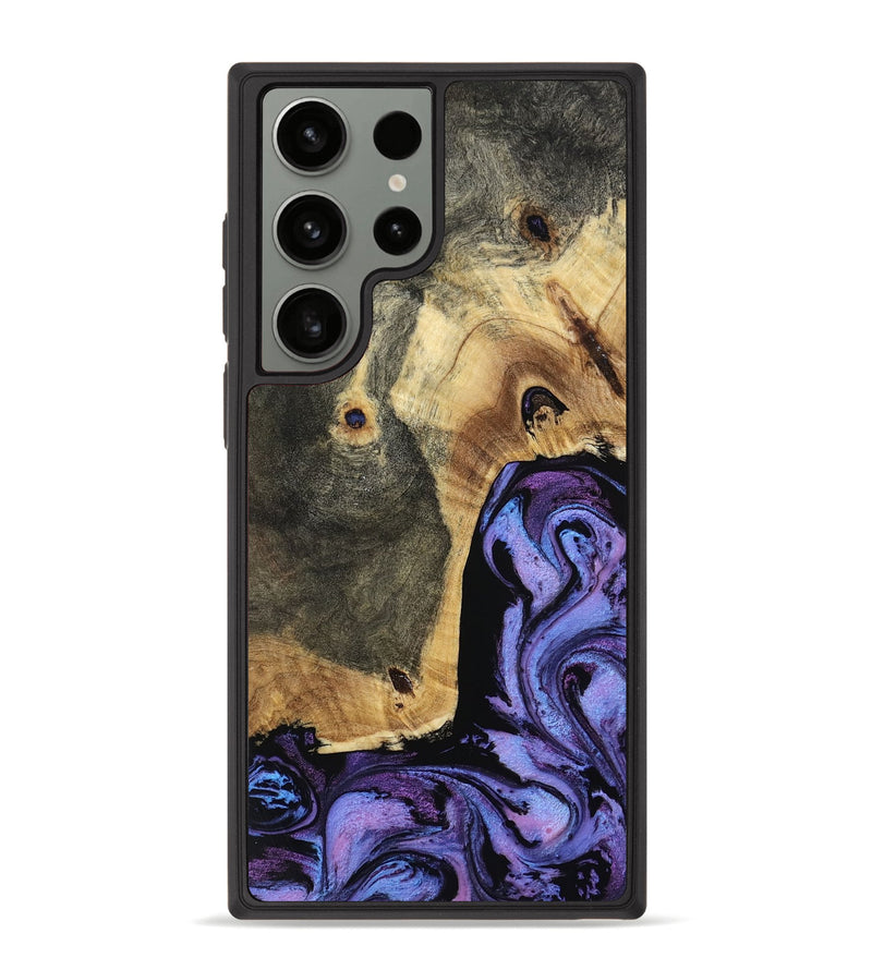Galaxy S23 Ultra Wood Phone Case - Jayda (Purple, 763830)