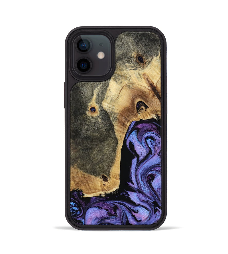 iPhone 12 Wood Phone Case - Jayda (Purple, 763830)