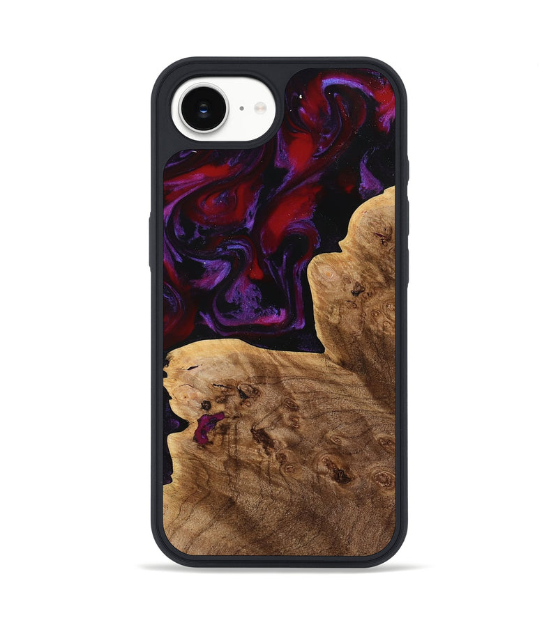 iPhone 16e Wood Phone Case - Hanna (Purple, 763942)