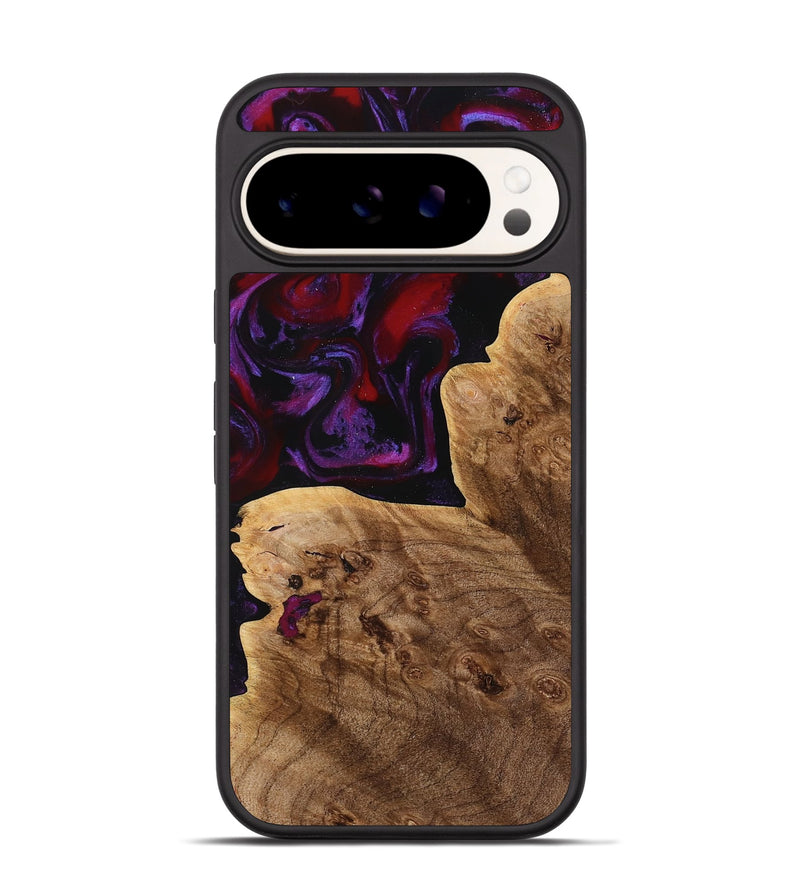 Pixel 9 Pro Wood Phone Case - Hanna (Purple, 763942)