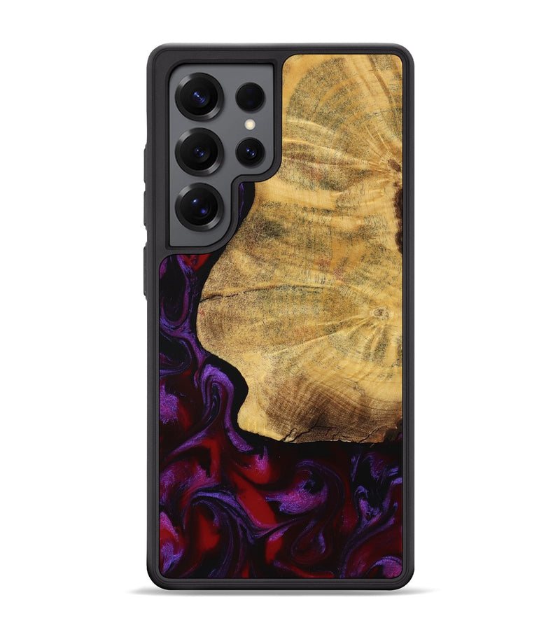 Galaxy S25 Ultra Wood Phone Case - Carie (Purple, 763944)