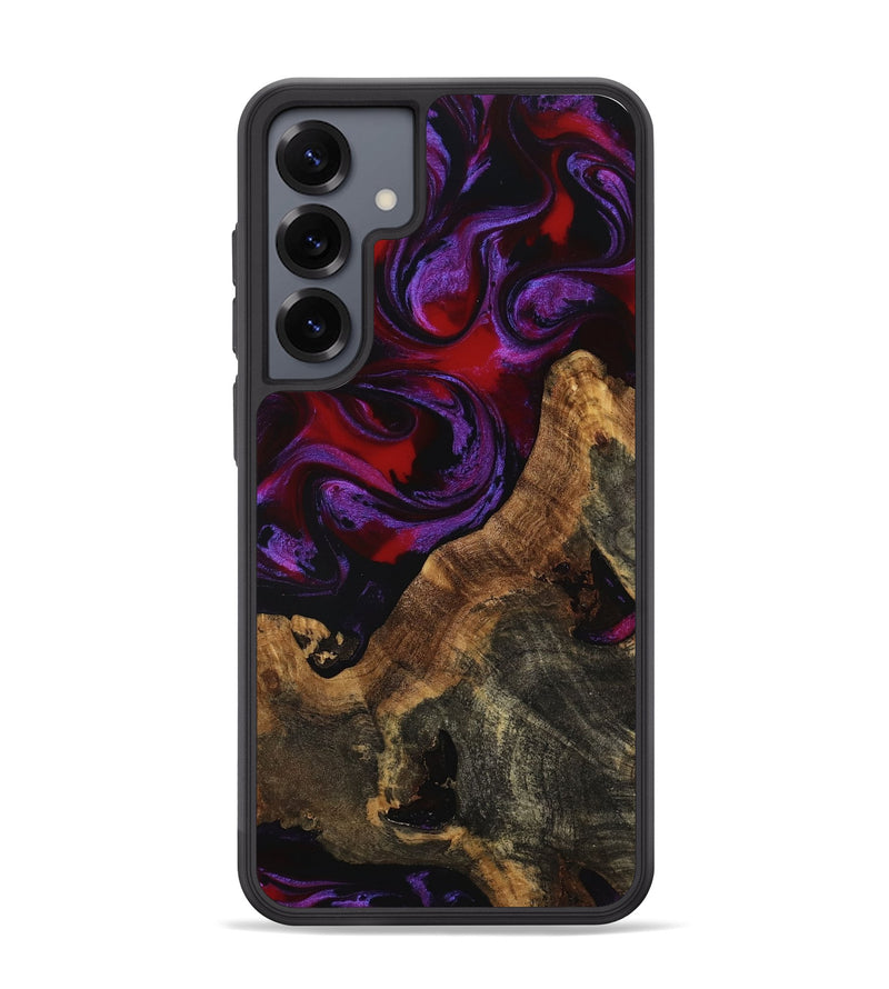 Galaxy S25 Plus Wood Phone Case - Gerry (Purple, 763948)