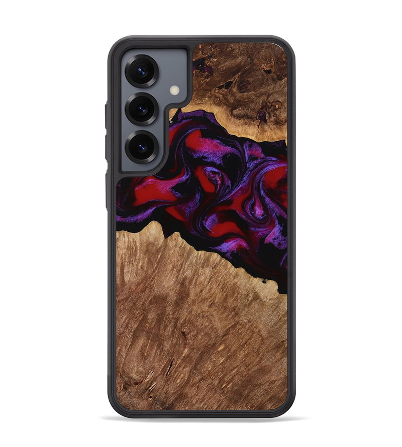 Galaxy S25 Plus Wood Phone Case - Stevie (Purple, 763989)