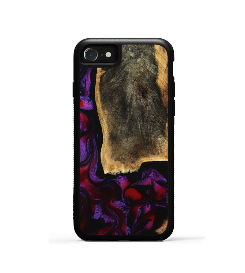 iPhone SE Wood Phone Case - Susanne (Purple, 763994)