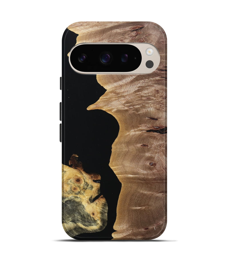Pixel 9 Wood Live Edge Phone Case - Henrik (Wood Burl, 764117)