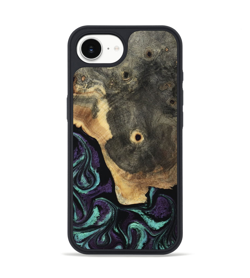 iPhone 16e Wood Phone Case - Shaina (Purple, 764358)
