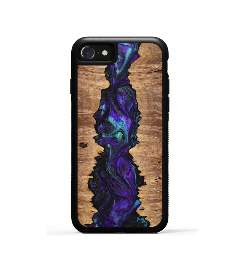 iPhone SE Wood Phone Case - Ryan (Purple, 764568)