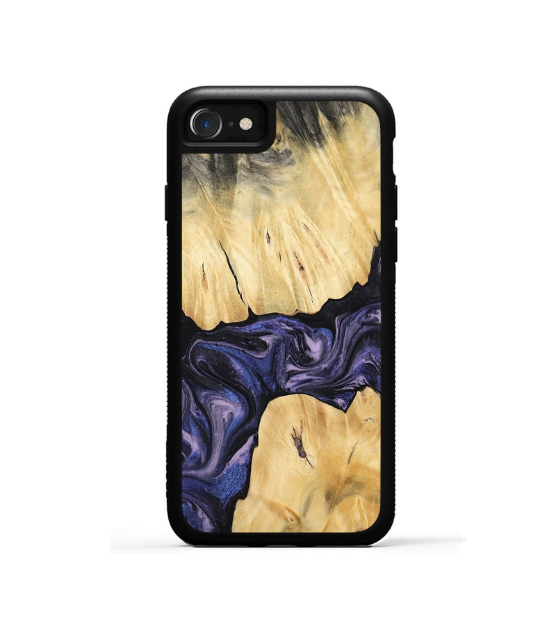 iPhone SE Wood Phone Case - Kamiyah (Purple, 764623)