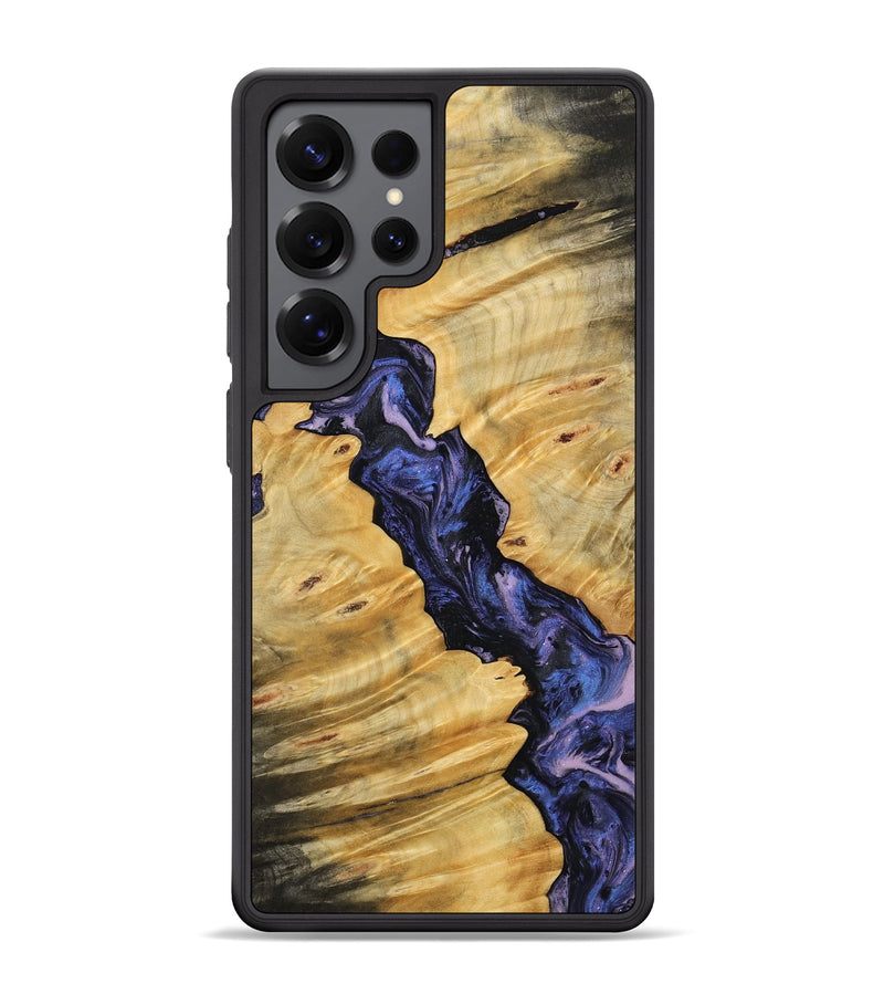 Galaxy S25 Ultra Wood Phone Case - Ashlynn (Purple, 764662)