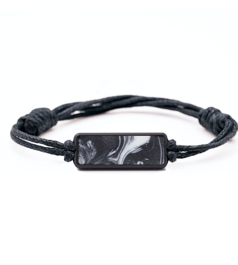 Classic ResinArt Bracelet - Samantha (Black & White, 764829)