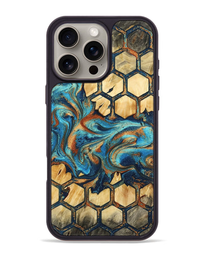 iPhone 16 Pro Max Wood Phone Case - Nichole (Pattern, 764925)