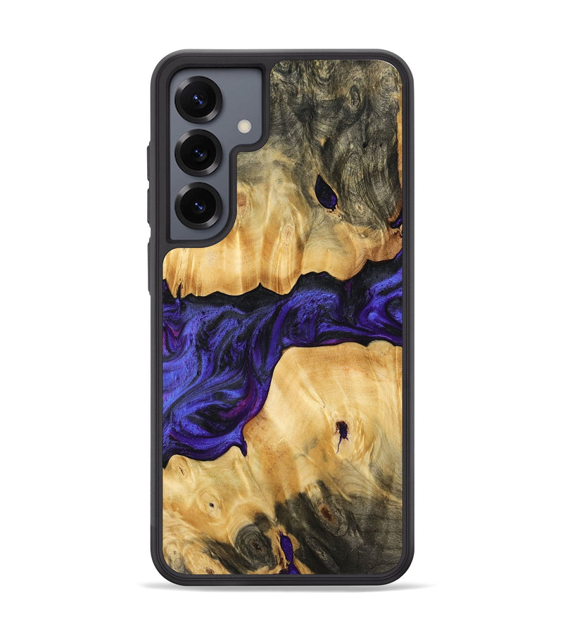 Galaxy S25 Plus Wood Phone Case - Shelva (Purple, 765344)