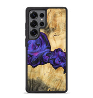 Galaxy S25 Ultra Wood Phone Case - Isiah (Purple, 765350)
