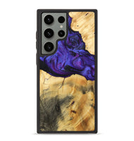 Galaxy S23 Ultra Wood Phone Case - Jevon (Purple, 765354)