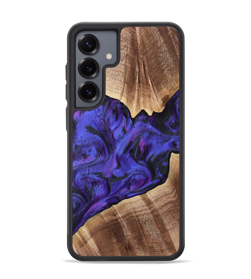 Galaxy S25 Plus Wood Phone Case - Paris (Purple, 765356)