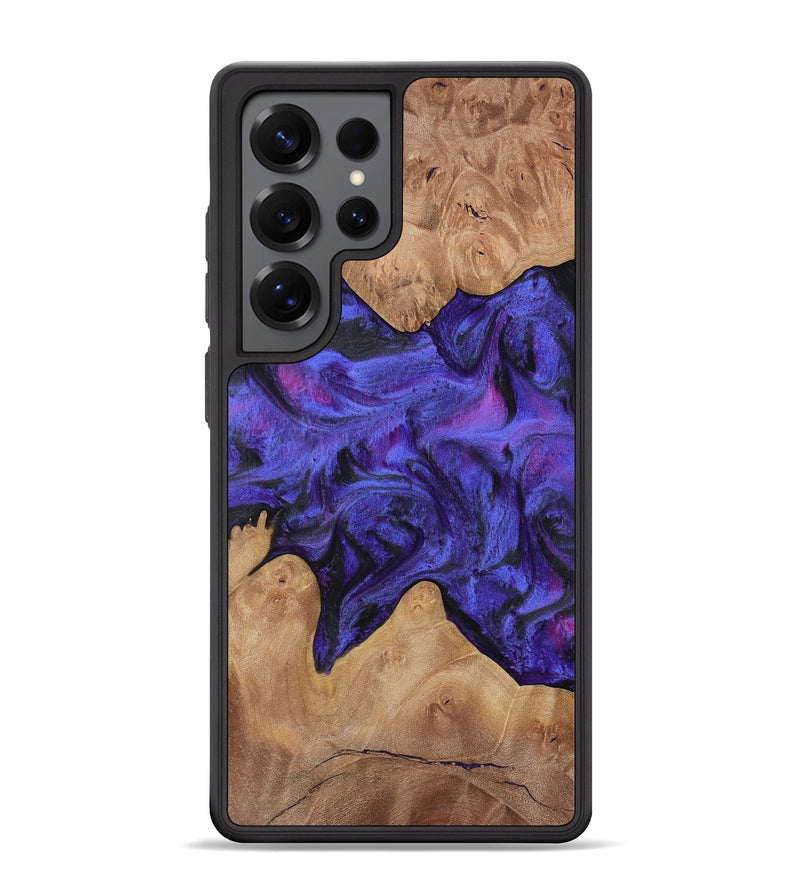 Galaxy S25 Ultra Wood Phone Case - Karlee (Purple, 765364)