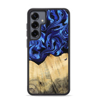 Galaxy S25 Plus Wood Phone Case - Angus (Blue, 765546)