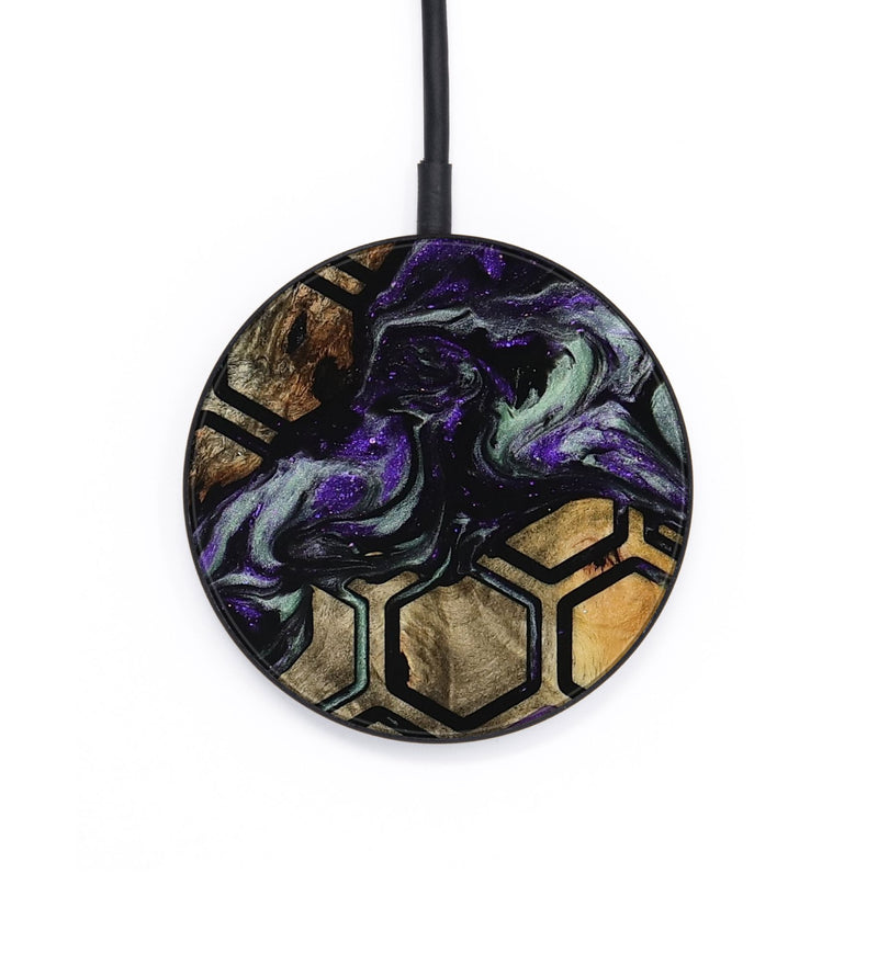 Circle Wood Wireless Charger - Matie (Pattern, 765830)