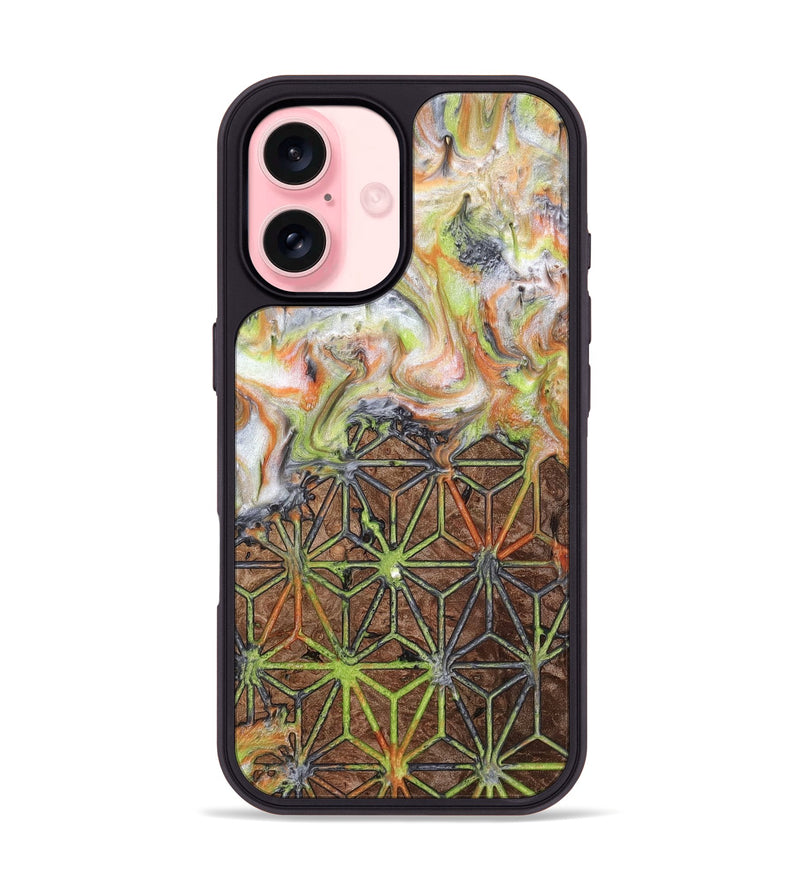 iPhone 16 Wood Phone Case - Osman (Pattern, 766735)