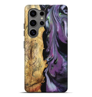 Galaxy S25 Ultra Wood Live Edge Phone Case - Janessa (Purple, 766791)