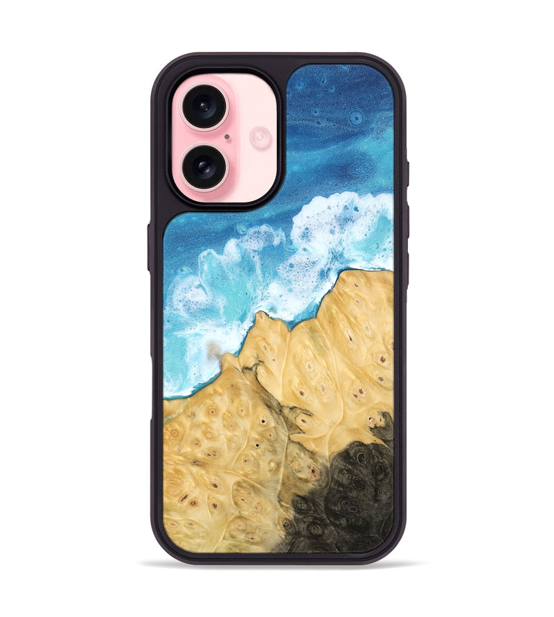 iPhone 16 Wood Phone Case - May (Coastal, 767382)