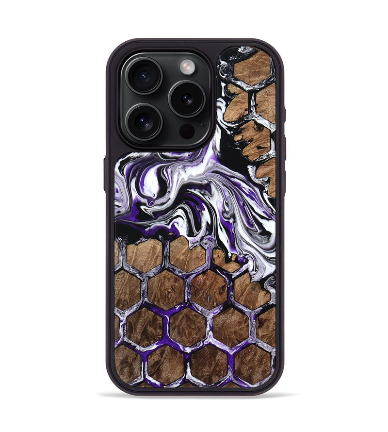 iPhone 15 Pro Wood Phone Case - Karol (Pattern, 767405)