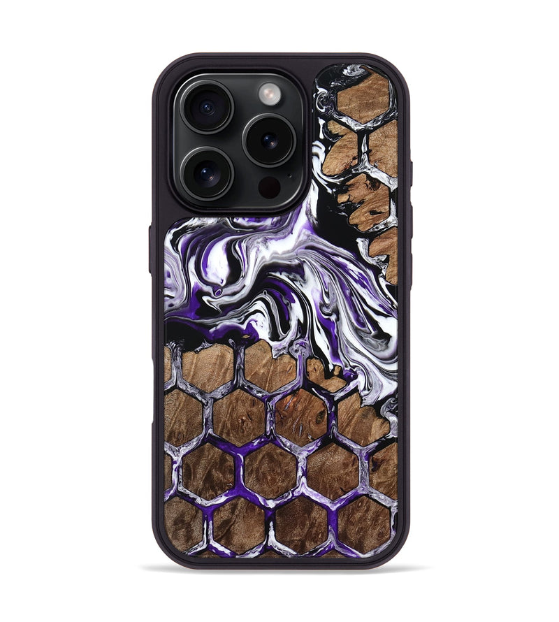 iPhone 16 Pro Wood Phone Case - Karol (Pattern, 767405)
