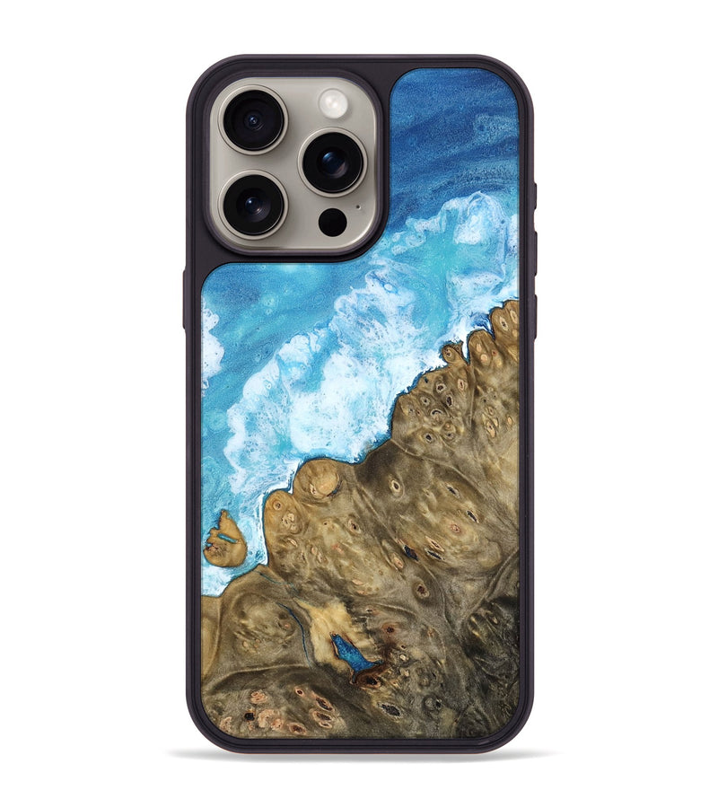 iPhone 15 Pro Max Wood Phone Case - Onyx (Coastal, 767421)