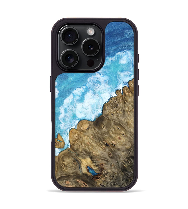 iPhone 16 Pro Wood Phone Case - Onyx (Coastal, 767421)
