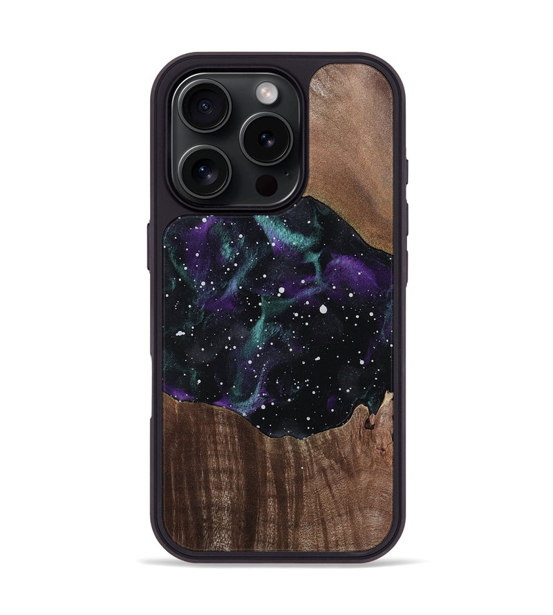 iPhone 16 Pro Wood Phone Case - Tisha (Cosmos, 767468)
