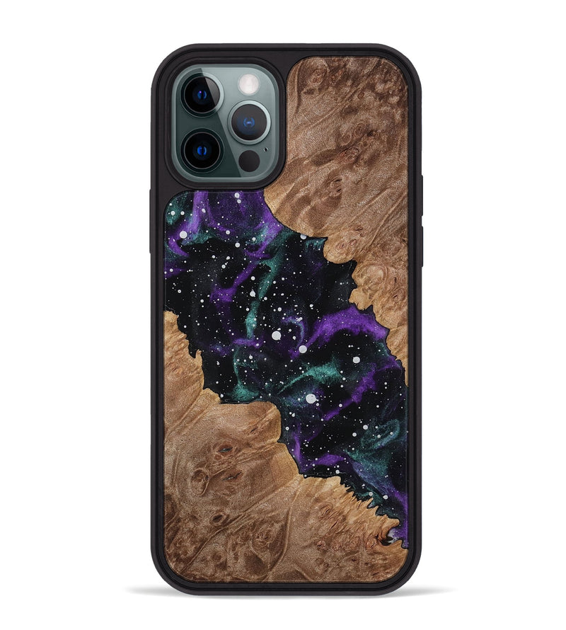 iPhone 12 Pro Max Wood Phone Case - Davion (Cosmos, 767469)