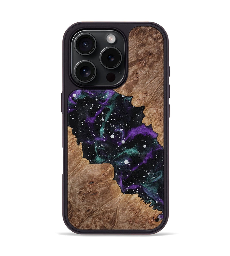 iPhone 16 Pro Wood Phone Case - Davion (Cosmos, 767469)