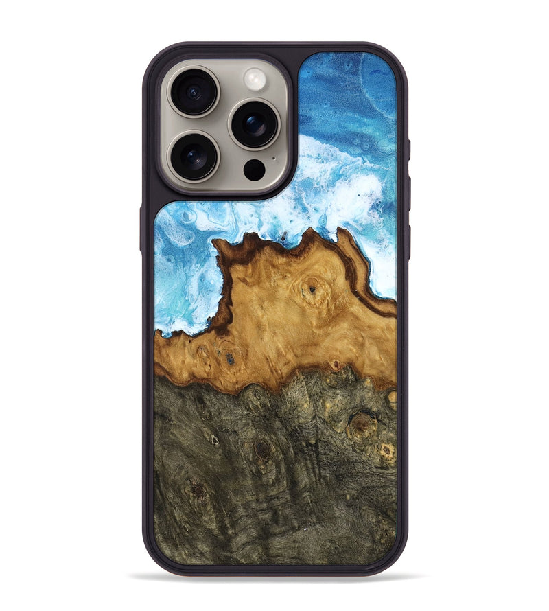 iPhone 15 Pro Max Wood Phone Case - Jamiya (Coastal, 767479)
