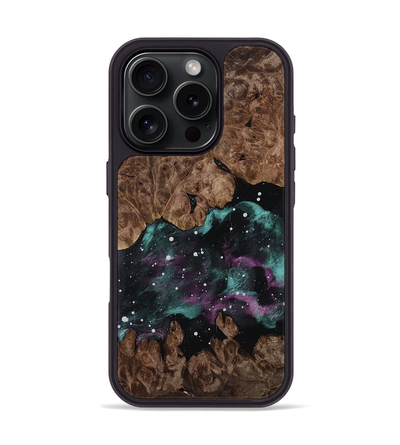 iPhone 16 Pro Wood Phone Case - Kaylen (Cosmos, 767495)