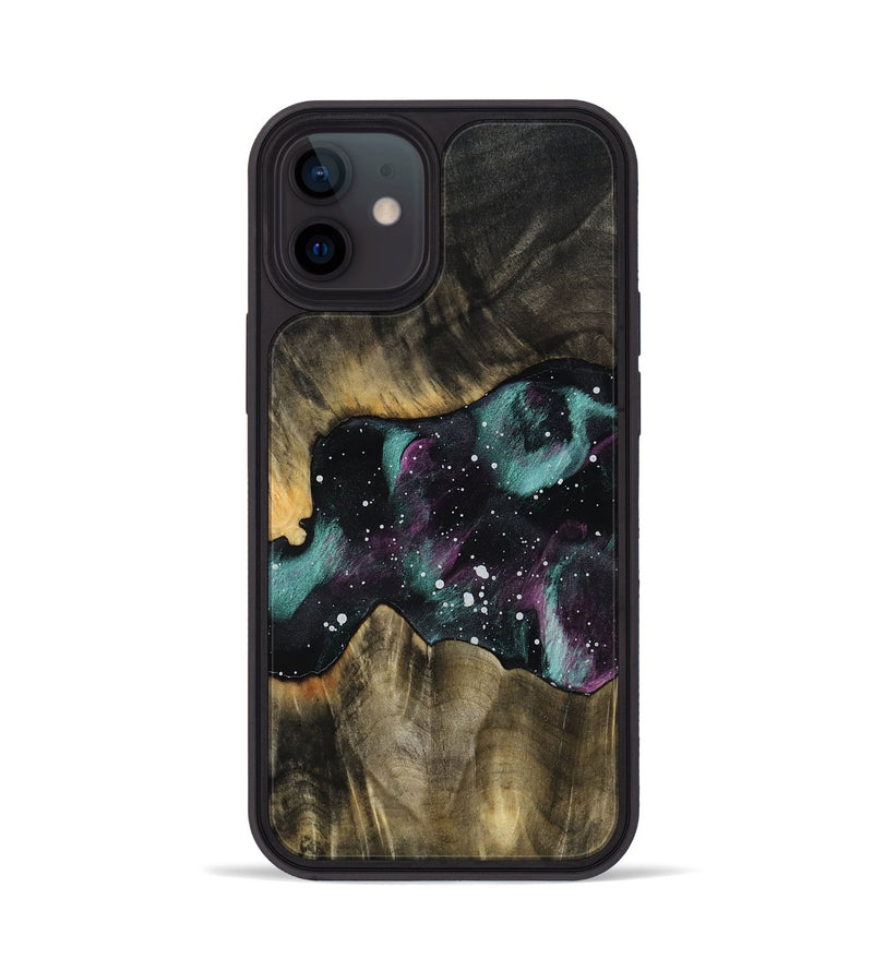 iPhone 12 Wood Phone Case - Kaizen (Cosmos, 767496)