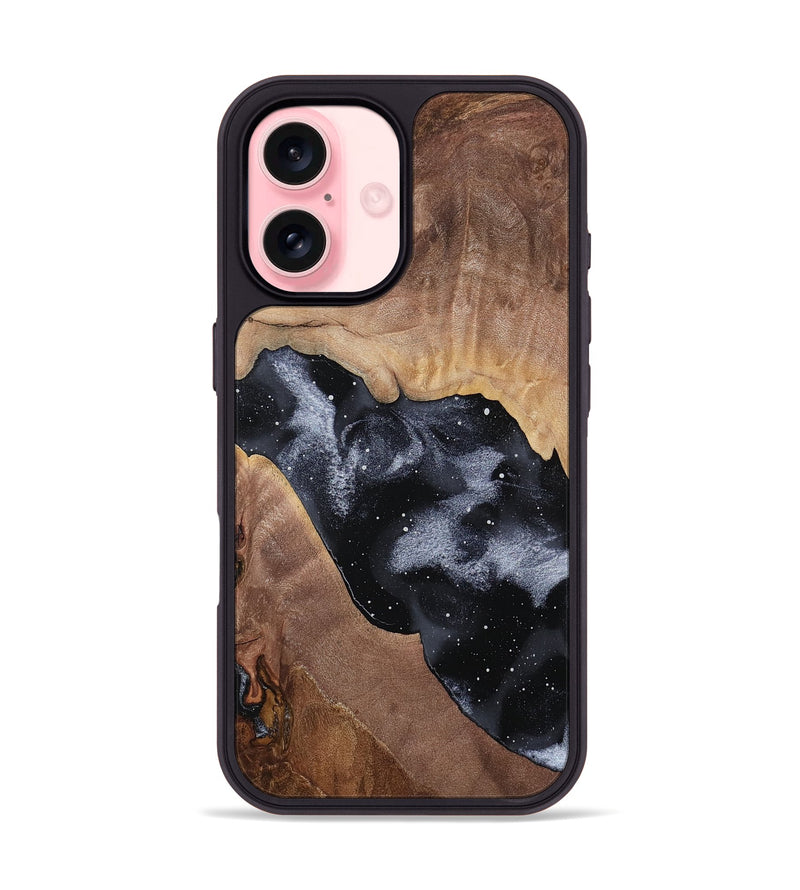 iPhone 16 Wood Phone Case - Odessa (Cosmos, 767592)