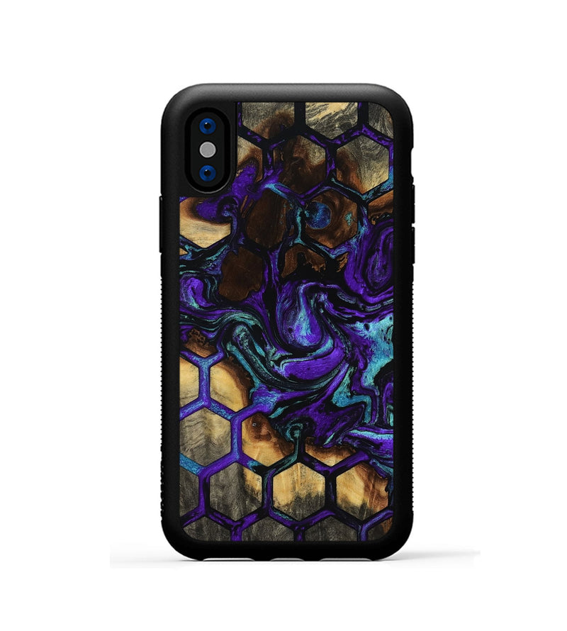 iPhone Xs Wood Phone Case - Mylee (Pattern, 767667)