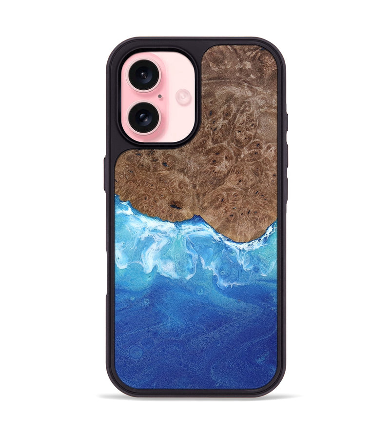 iPhone 16 Wood Phone Case - Cristin (Coastal, 767723)