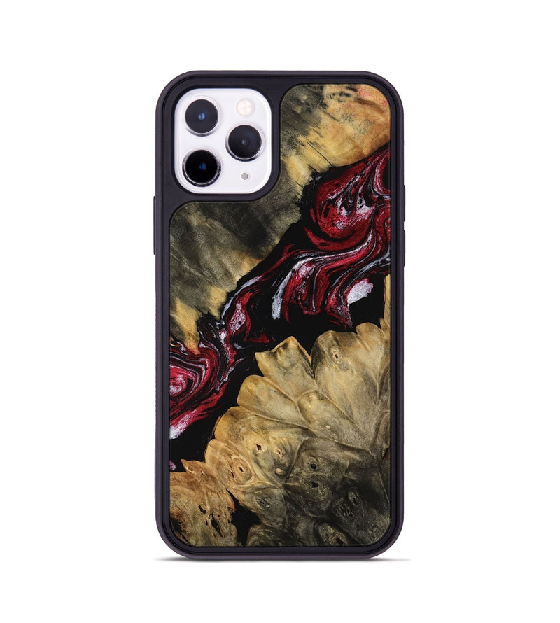 iPhone 11 Pro Wood Phone Case - Janiah (Red, 767834)