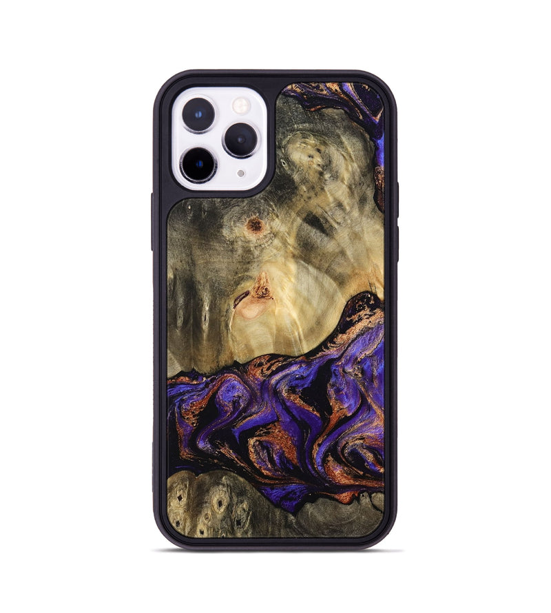 iPhone 11 Pro Wood Phone Case - Matteo (Purple, 767853)