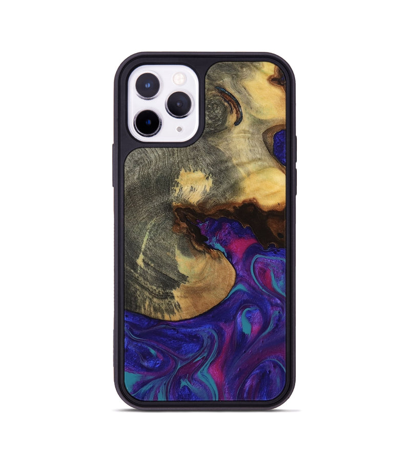 iPhone 11 Pro Wood Phone Case - Dannie (Purple, 767877)