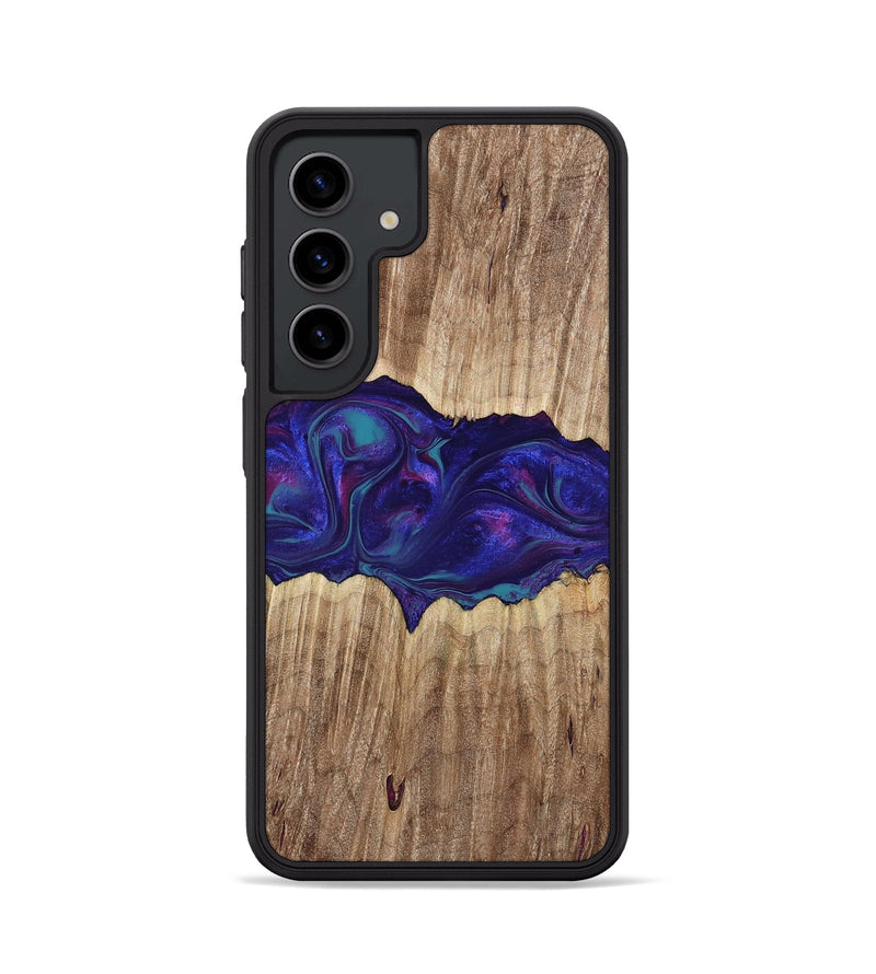 Galaxy S24 Wood Phone Case - Gaston (Purple, 767907)