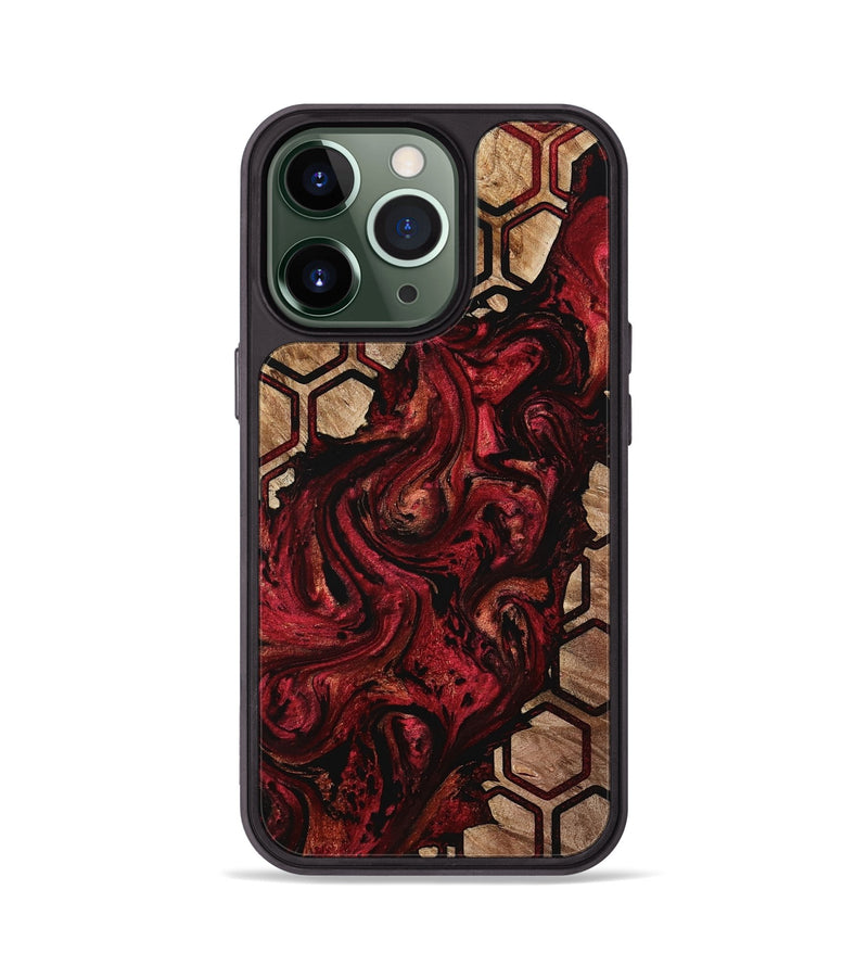 iPhone 13 Pro Wood Phone Case - Terese (Pattern, 767950)