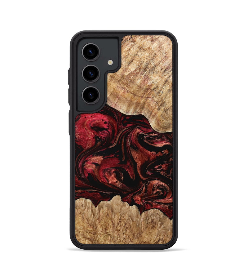 Galaxy S24 Wood Phone Case - Alyce (Red, 767970)