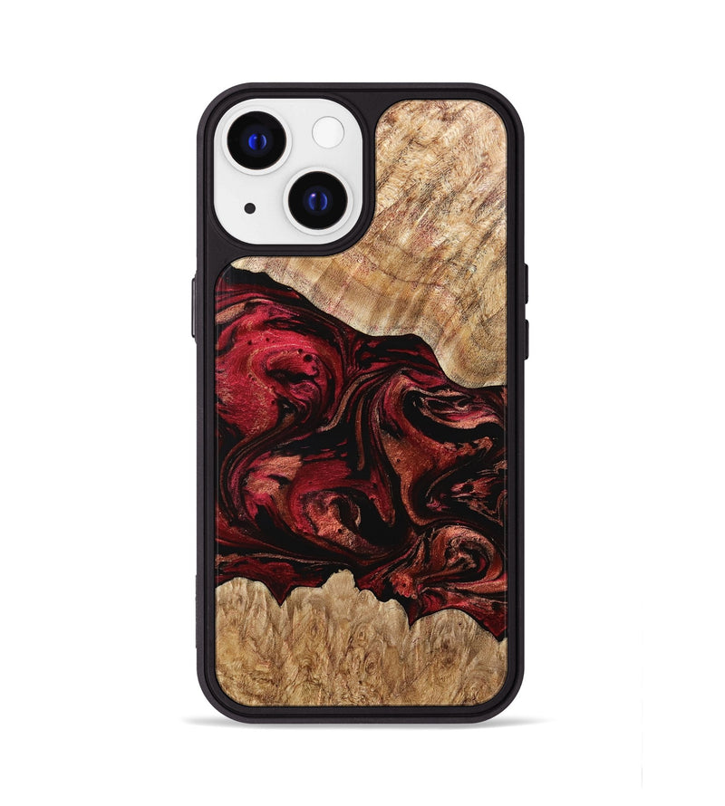 iPhone 13 Wood Phone Case - Alyce (Red, 767970)