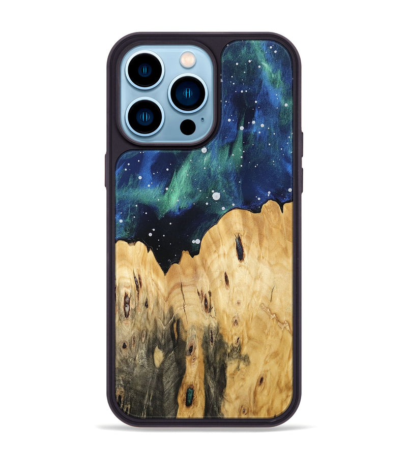 iPhone 14 Pro Max Wood Phone Case - Stefan (Cosmos, 767992)